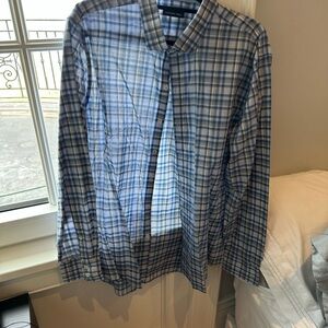 Blue Checkered Men's Shirt